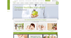 Desktop Screenshot of chi-health.com.sg